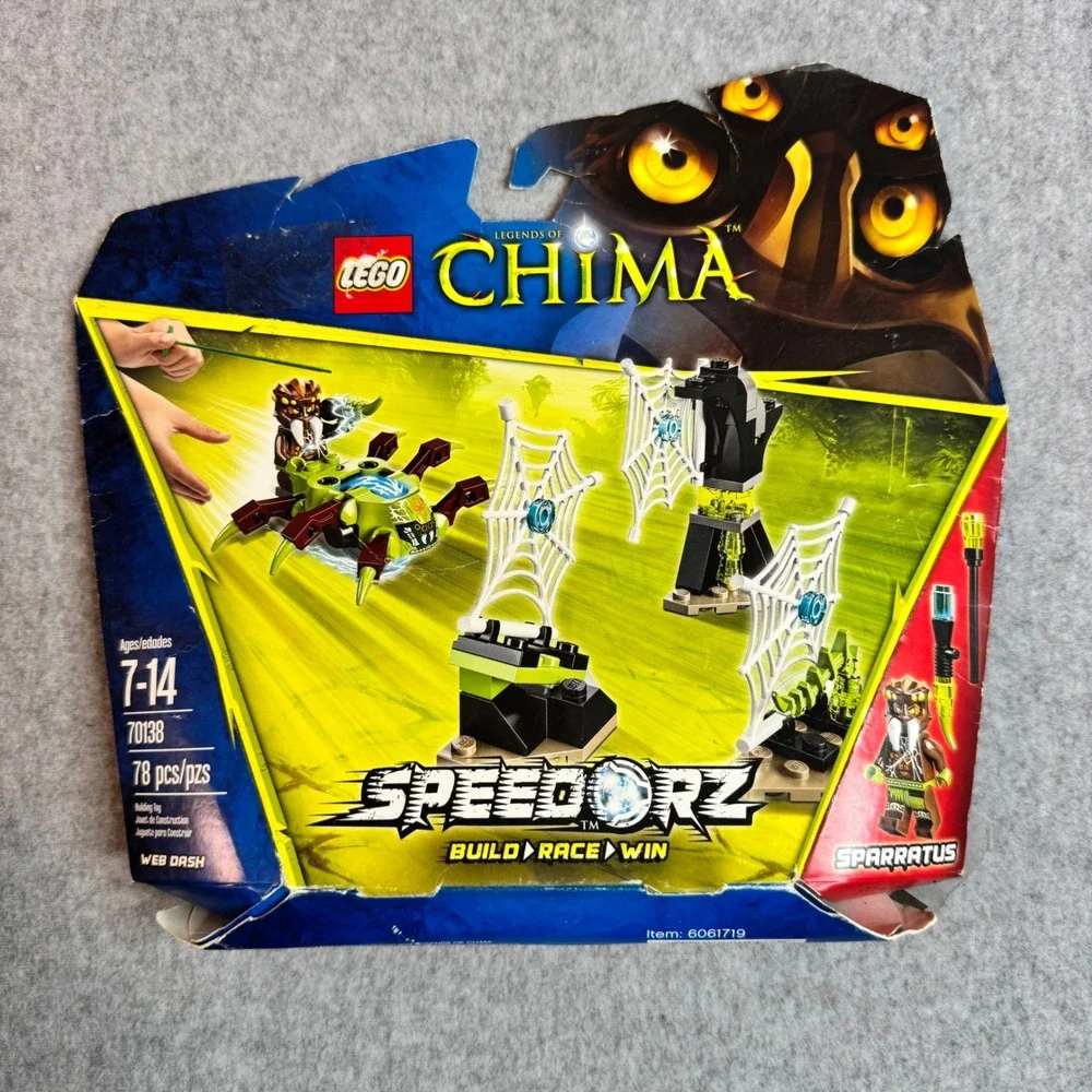 LEGO Legends of Chima Speedorz Web Dash 70138 Sparratus Minifigure New Sealed